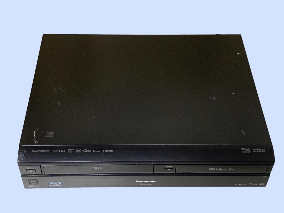Panasonic ブルーレイレコーダー VHS一体型 DMR-BR670V