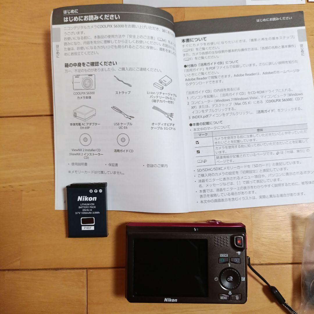 Nikon COOLPIX S6300 ピンク
