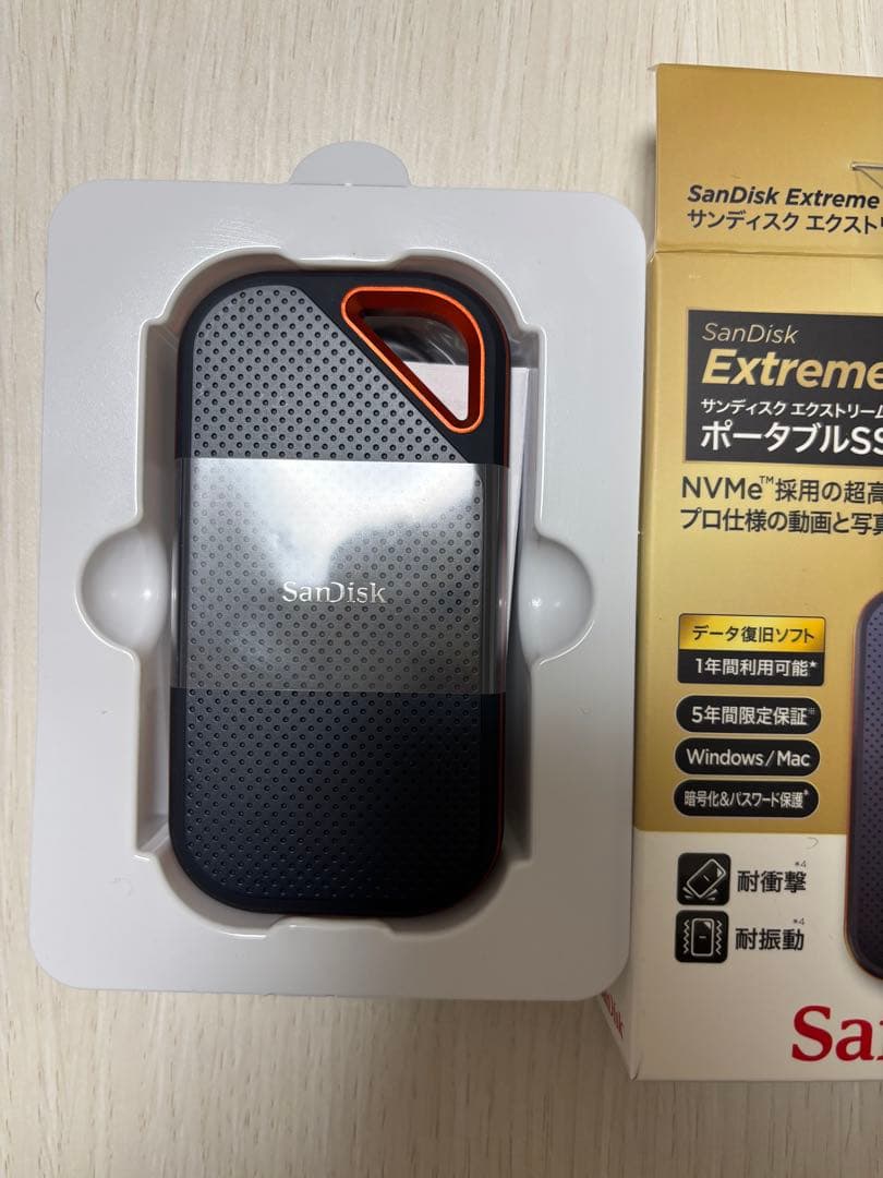 サンディスク 外付けSSD ポータブル Extreme PRO 4TB
