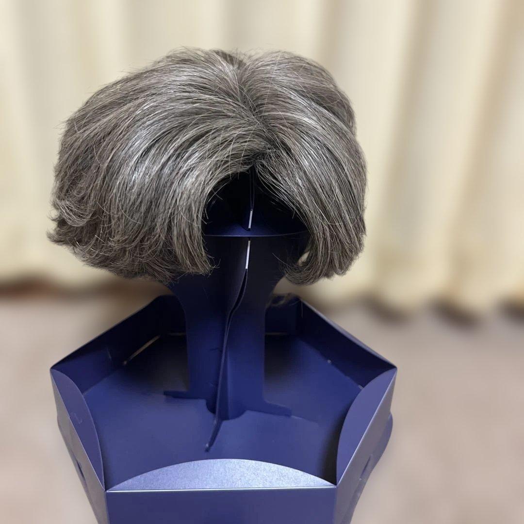 FONTAINE VALAN グレー ショートウィッグ