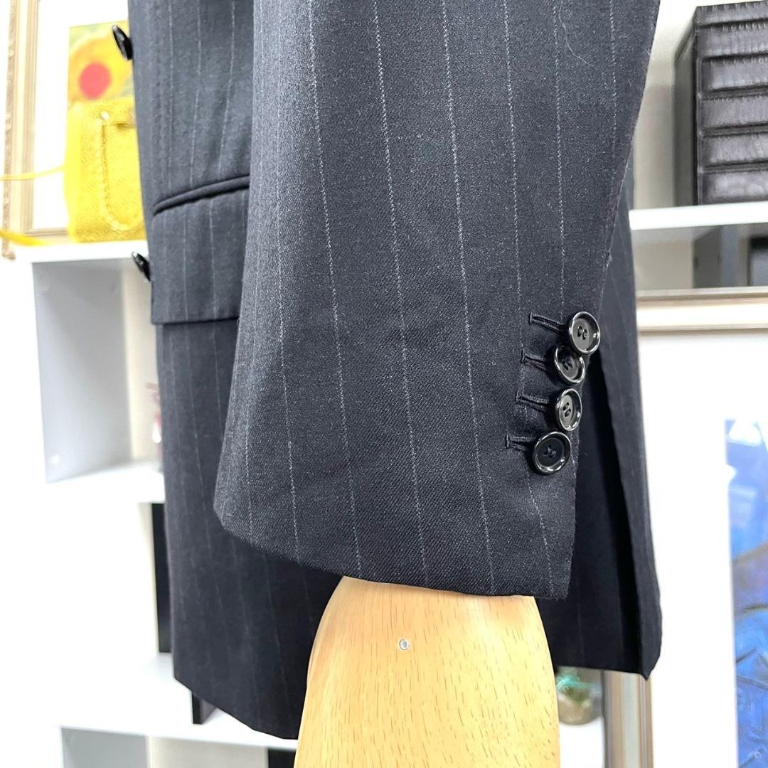 美品 Cesare Attolini スーツ ダブルブレスト ツータック 48