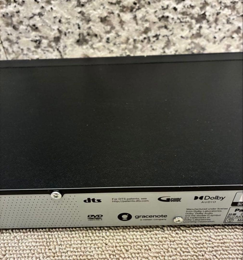 Panasonic ブルーレイレコーダーDMR-2W103 B-CASカードなし