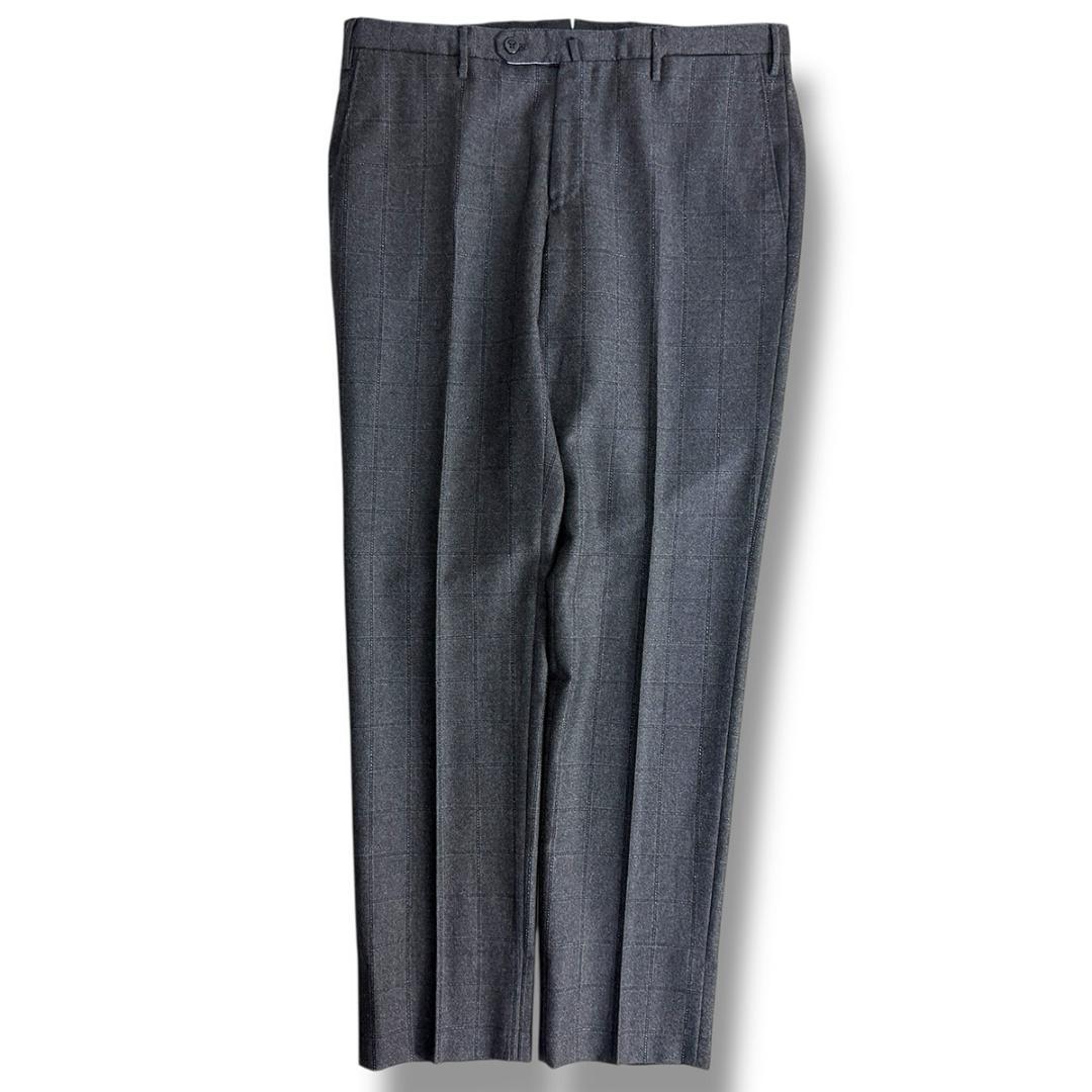 J5060 美品 インコテックス 35型フランネルノープリーツスラックス 48