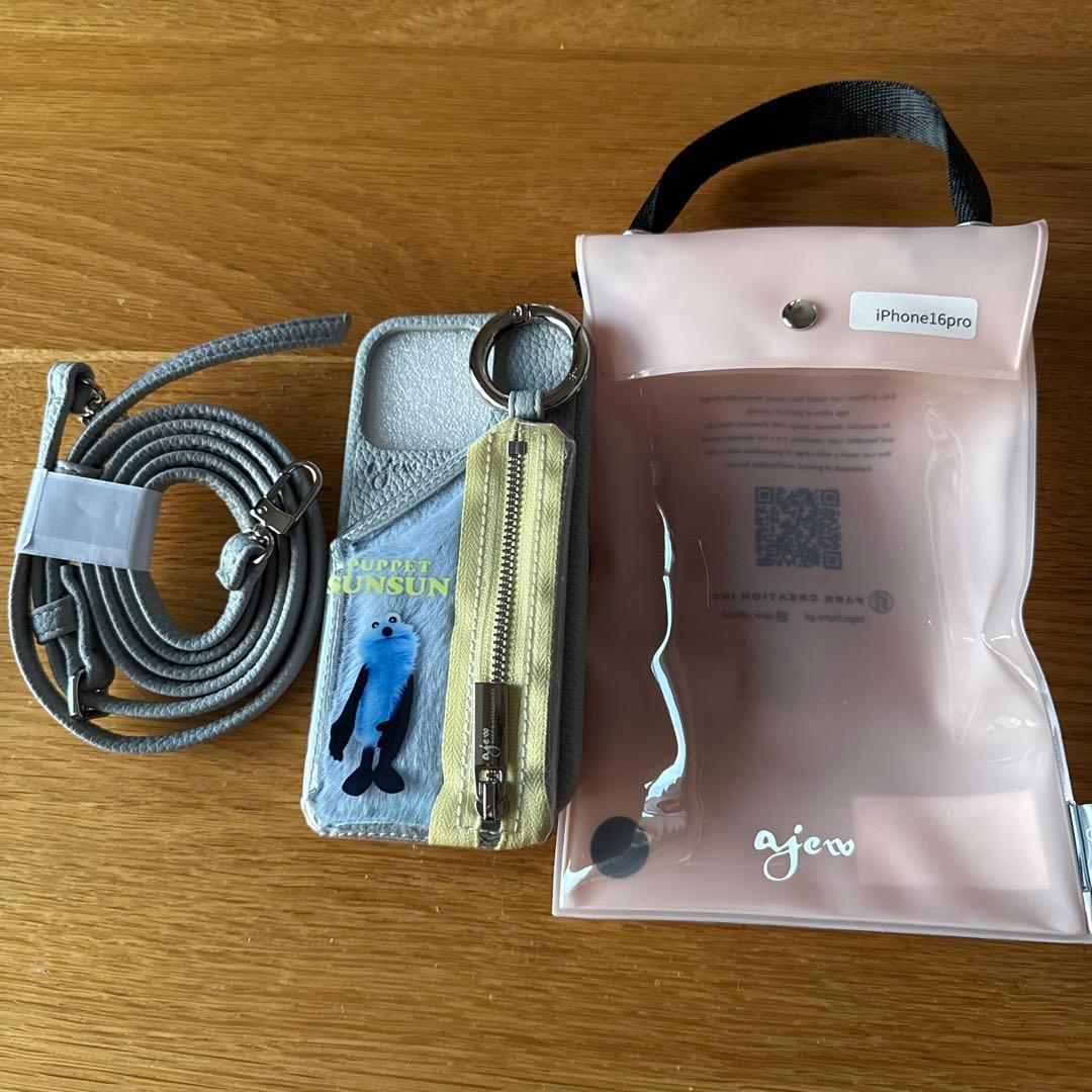 iPhone 16 Pro パペットスンスン　ショルダーケース