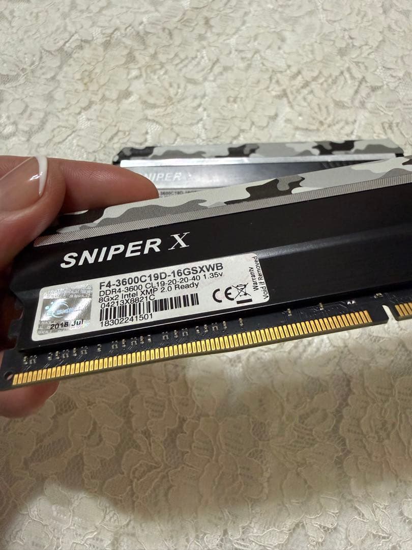 G.SKILL SNIPER X DDR4 3600MHz 8GB×2