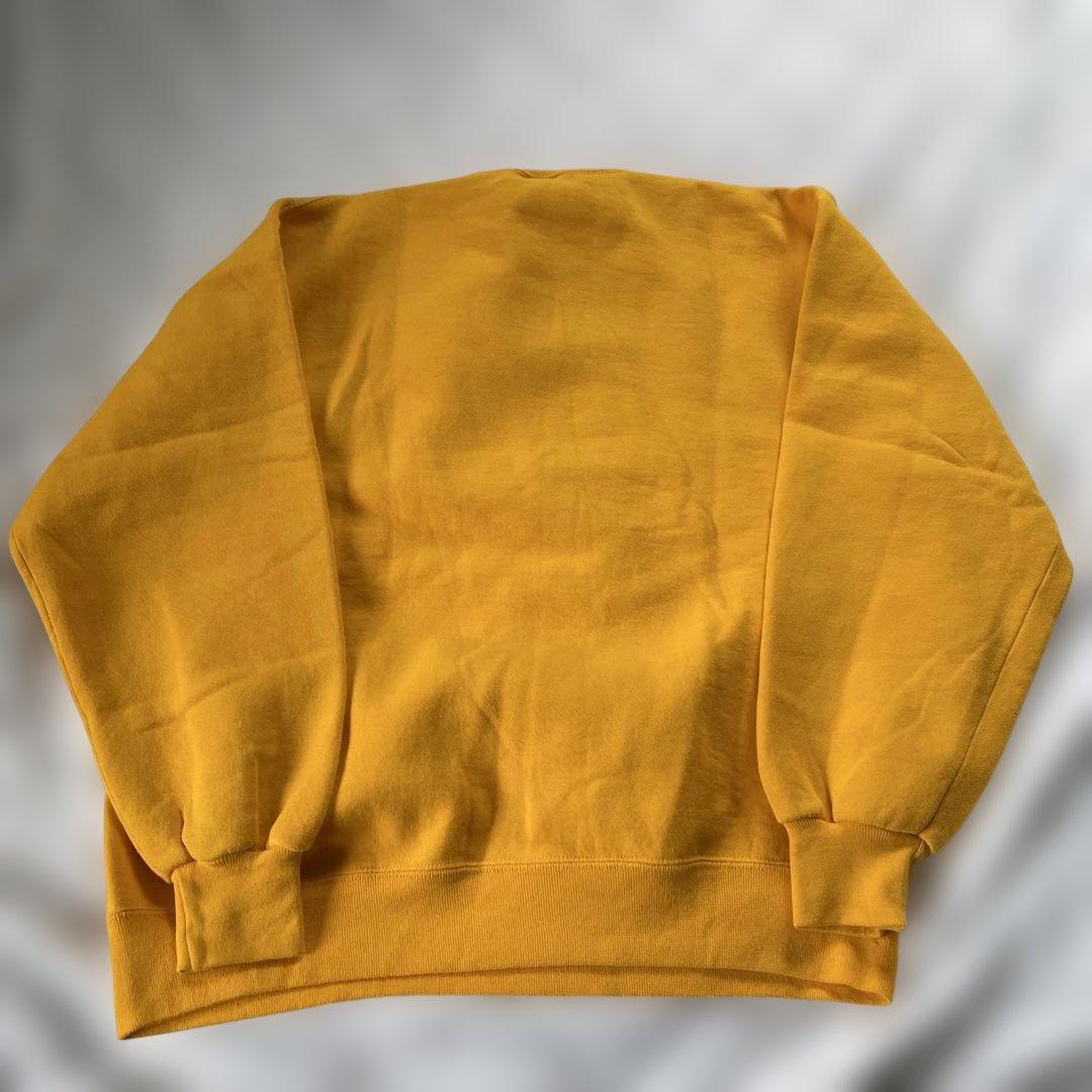 け*ん様 ラッセルアスレチック スウェット トレーナー マスタード L usa製