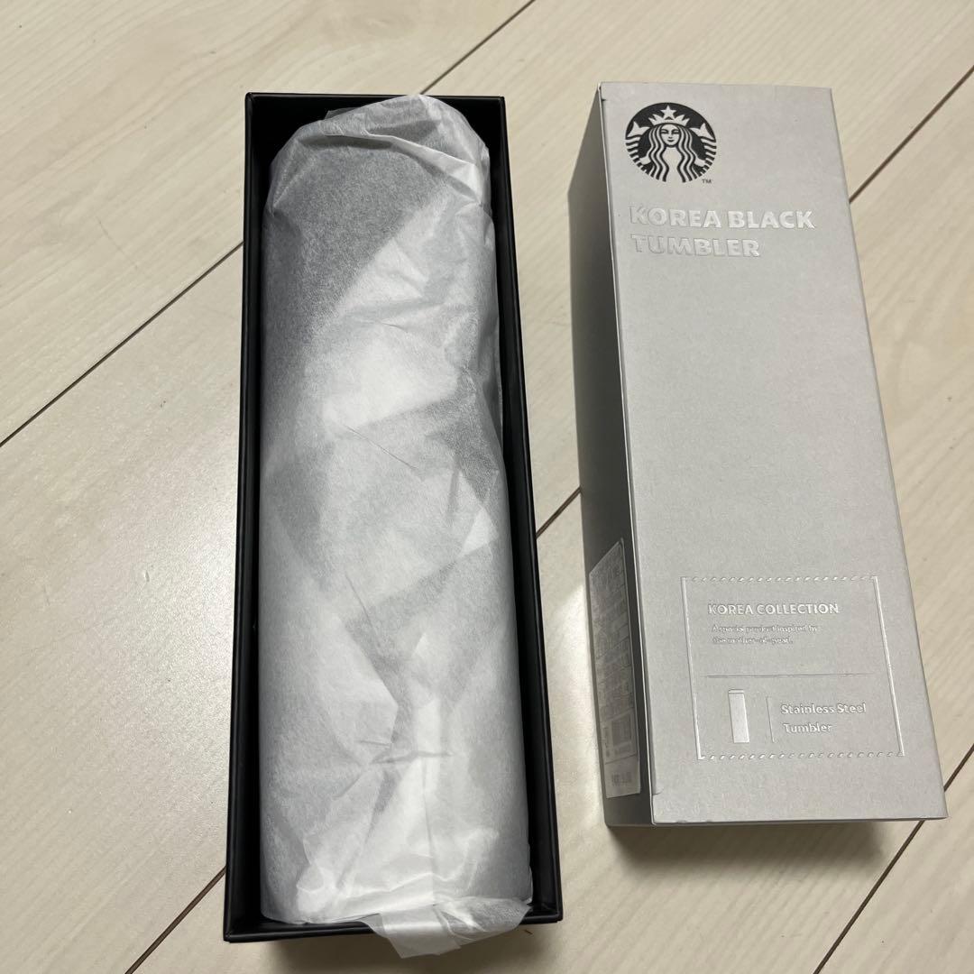 スターバックス KOREA BLACK TUMBLER