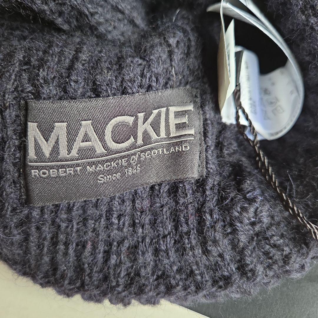 カナダグース　Robert Mackie　ニット帽　ネイビー