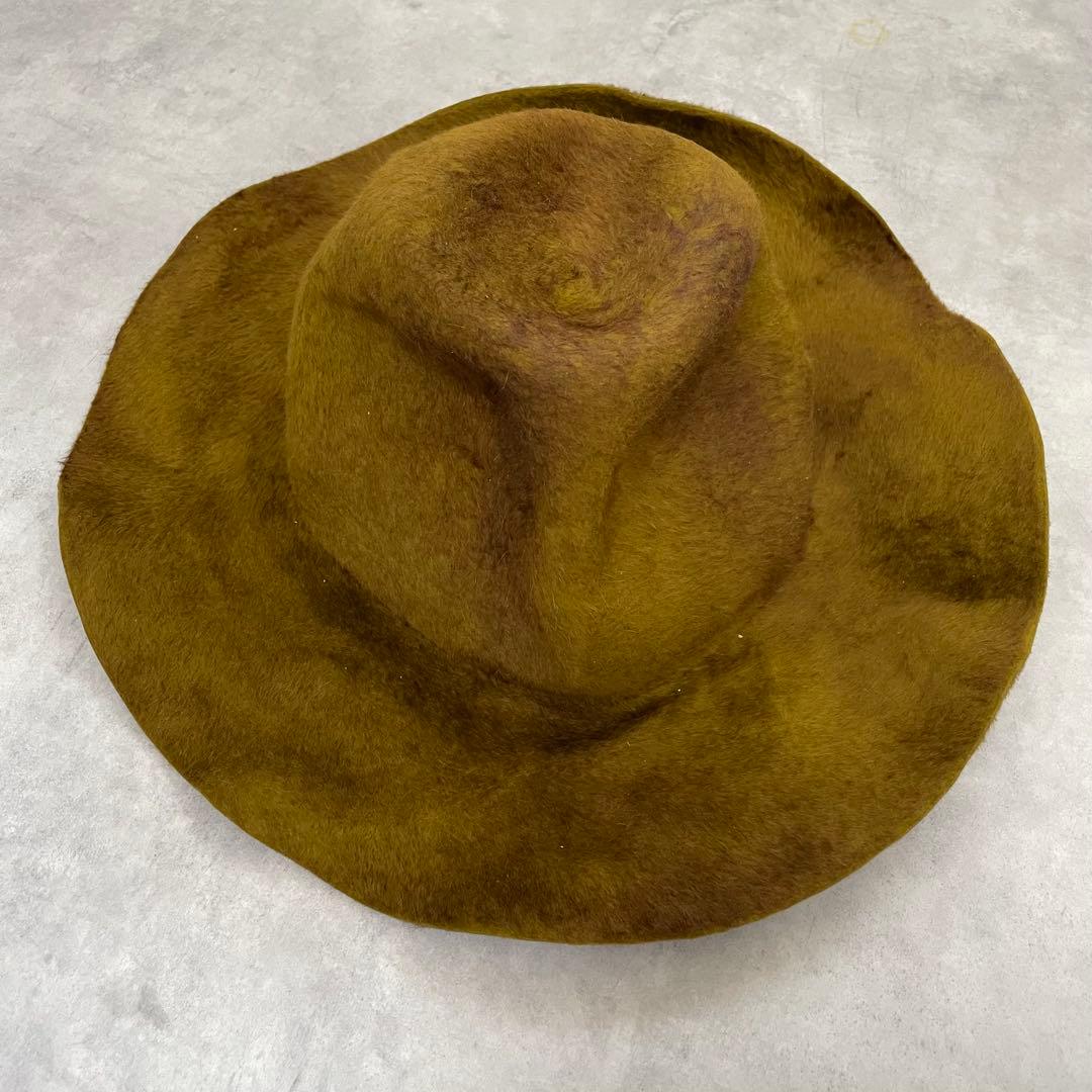 【新品】 nivernois 二ヴァーノイス ラビットハット フェルト BU33