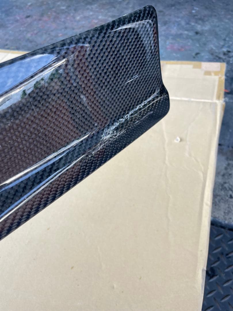 R35 GT-R Kansai SERVICE カーボン フロントリップ 中古