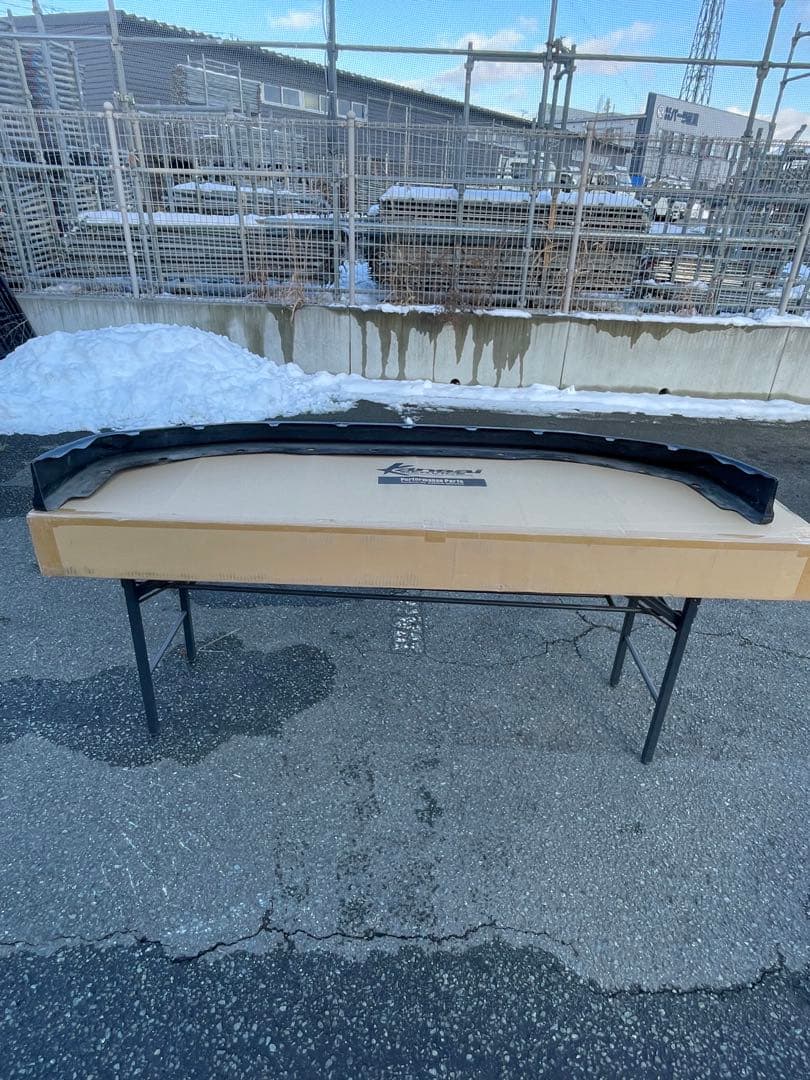 R35 GT-R Kansai SERVICE カーボン フロントリップ 中古