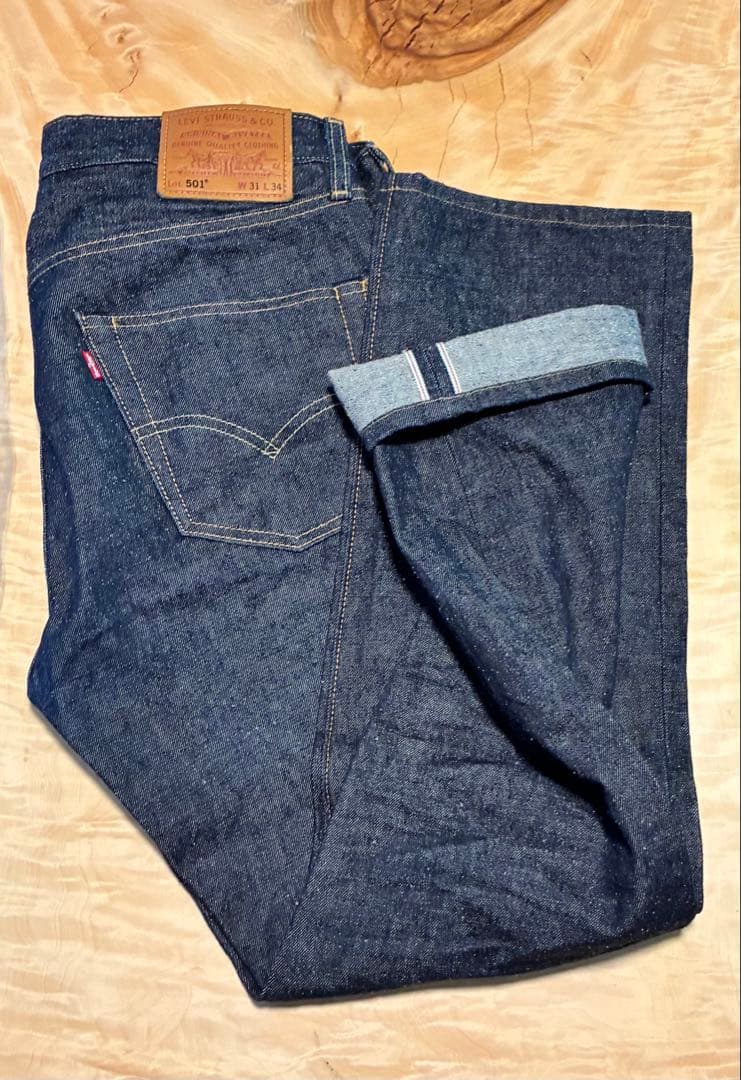 Levi’s 501 セルビッチ 赤タブ 濃紺 美品 W31