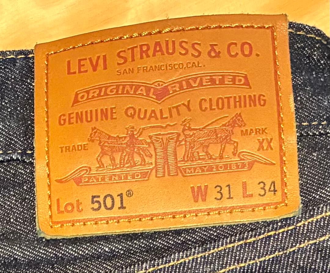Levi’s 501 セルビッチ 赤タブ 濃紺 美品 W31