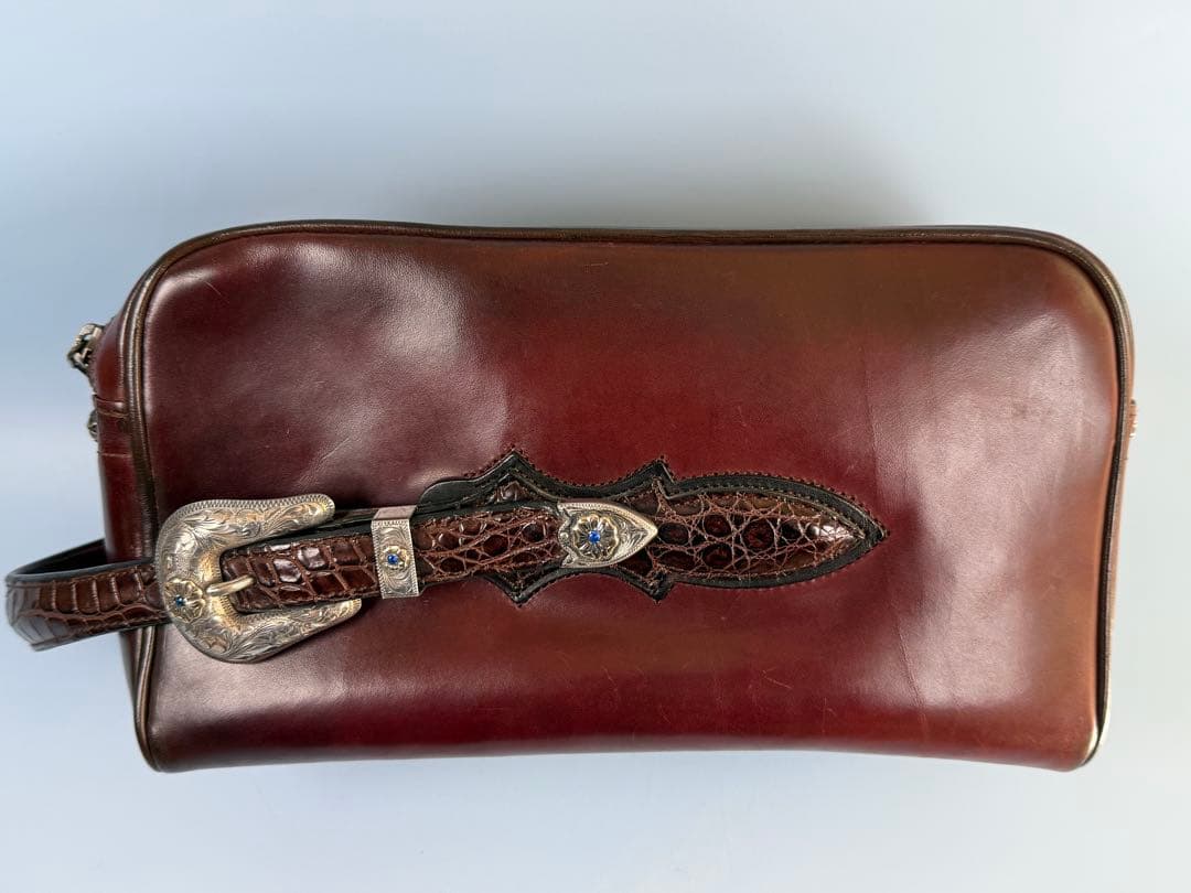 FUNNY製ダブルファスナーセカンドバック2室(Custom Made)