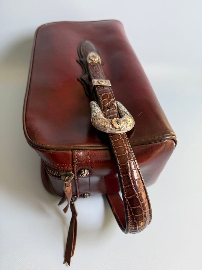 FUNNY製ダブルファスナーセカンドバック2室(Custom Made)