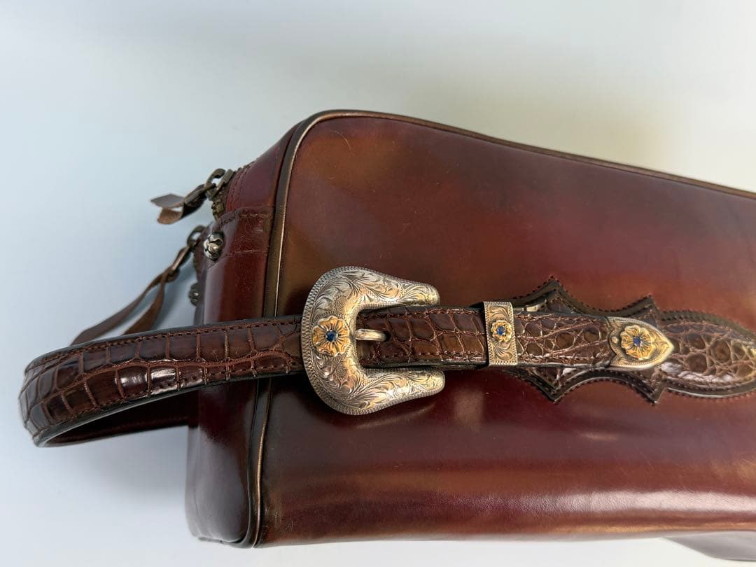 FUNNY製ダブルファスナーセカンドバック2室(Custom Made)