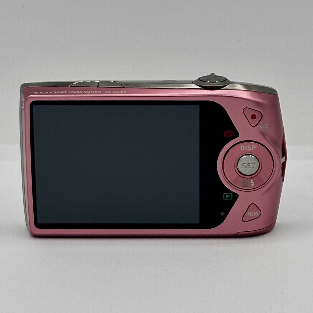 【極美品】CASIO EX-Z2300 ピンク コンパクトデジタルカメラ 動作品