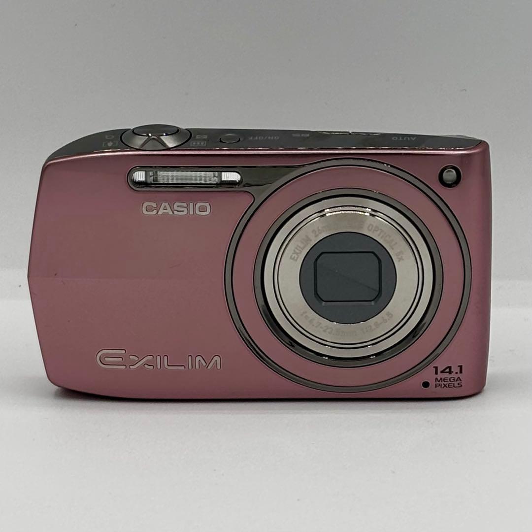 【極美品】CASIO EX-Z2300 ピンク コンパクトデジタルカメラ 動作品