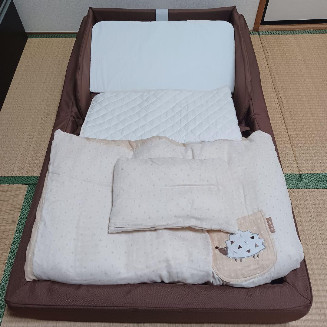 ファルスカ コンパクトベッド フィットL(ラージ) オーガニックモカ