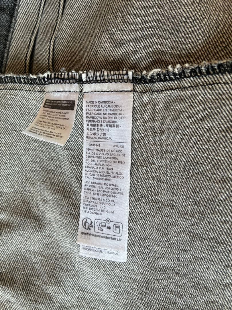 Levi's Type I トラッカージャケット ミッドナイトハーベスト