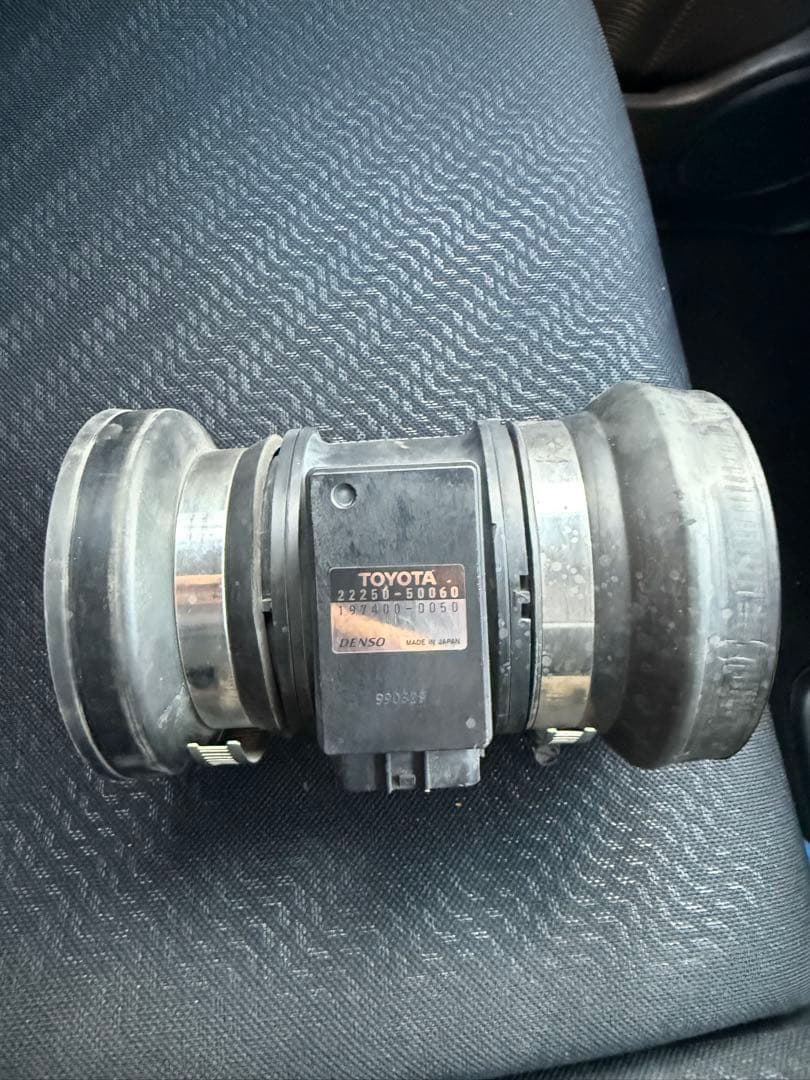 TOYOTA DENSO エアフローメーターjzx100