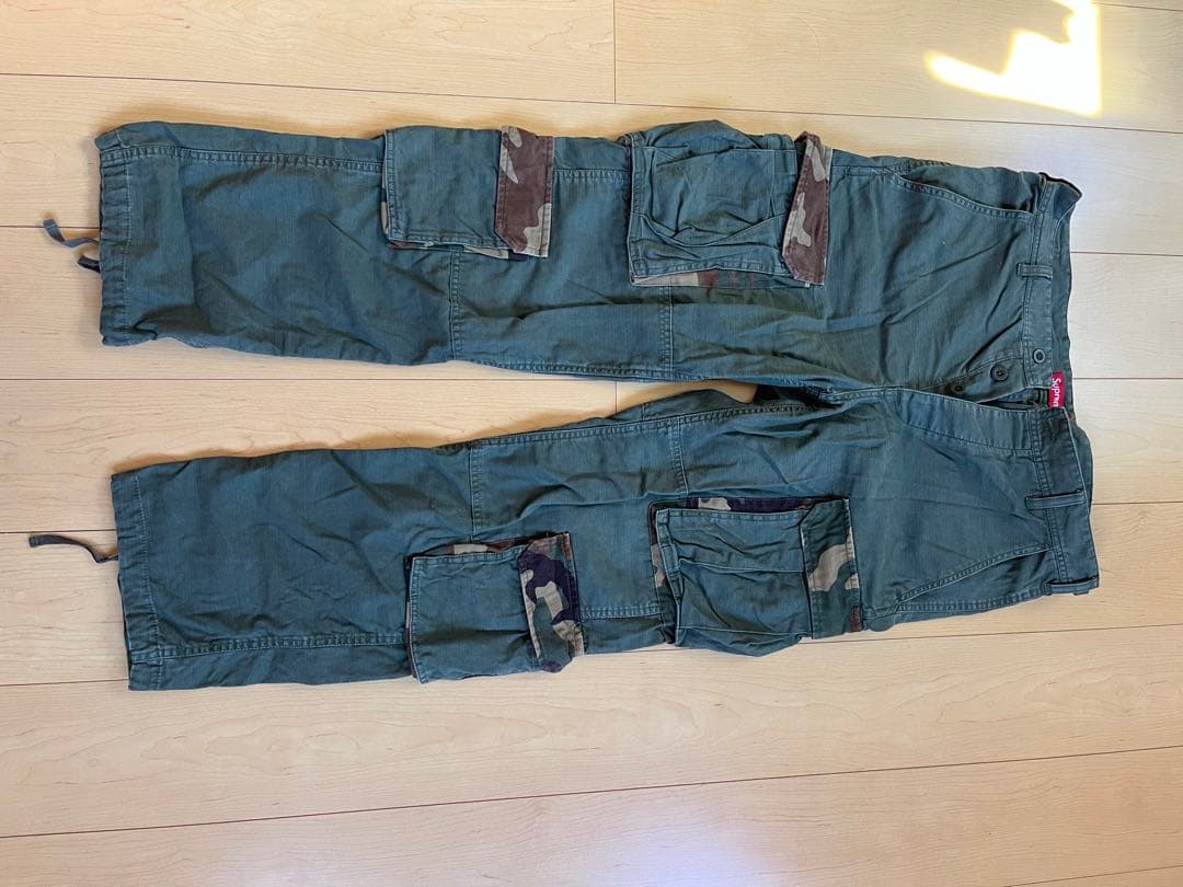 Supreme カーゴパンツ 32サイズ オリーブグリーン