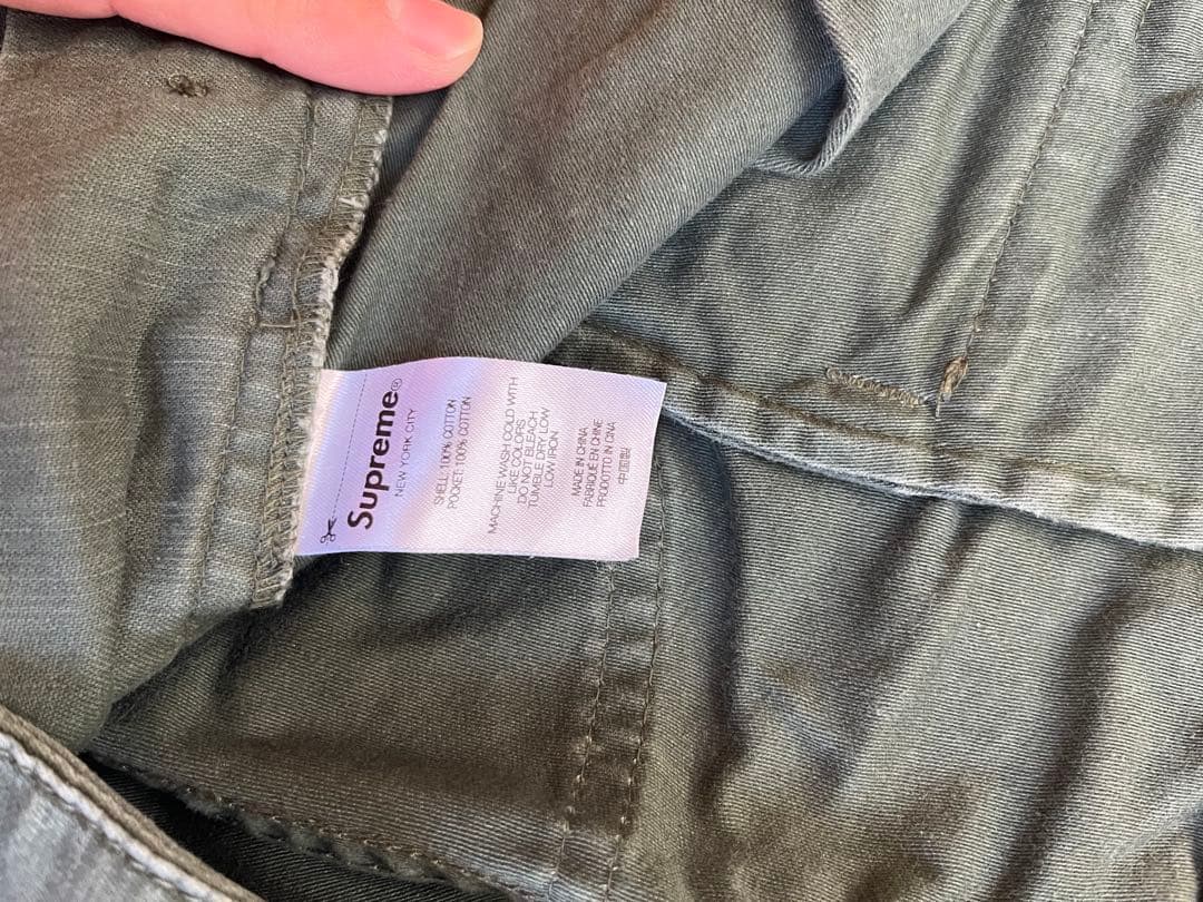 Supreme カーゴパンツ 32サイズ オリーブグリーン