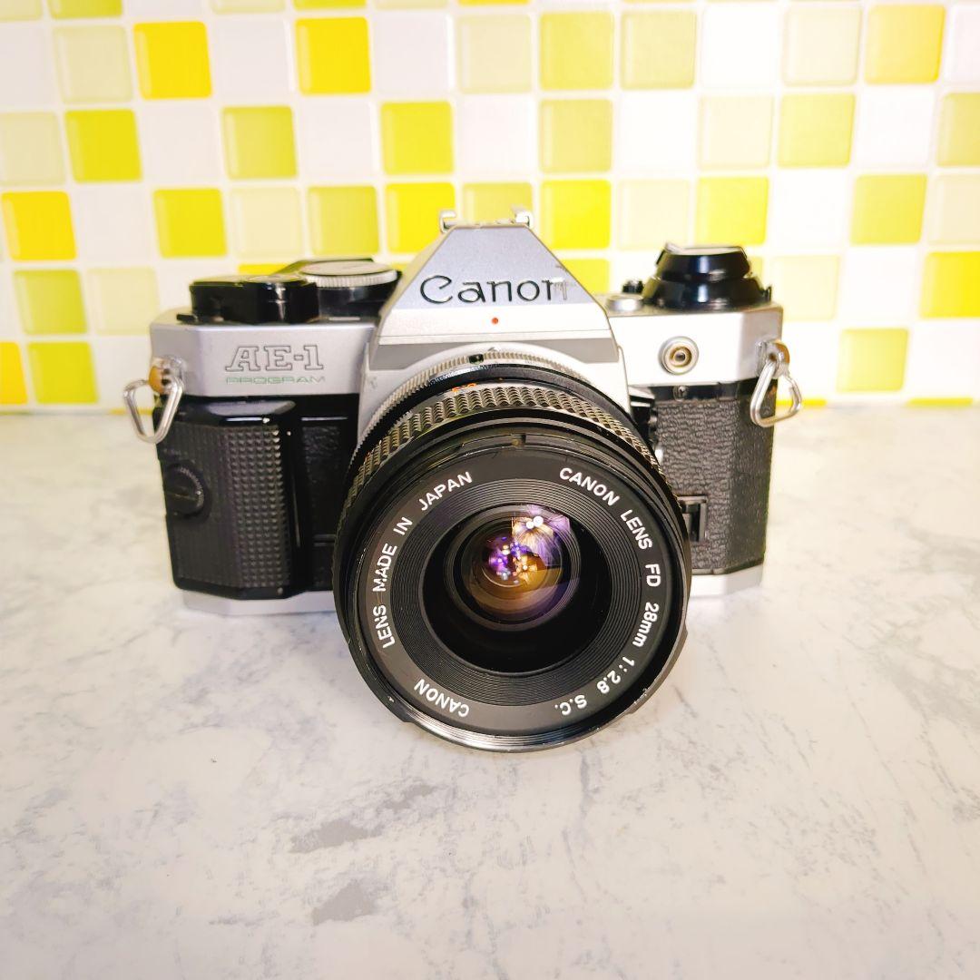 完動品★ Canon AE-1 Program 一眼レフ フィルムカメラ