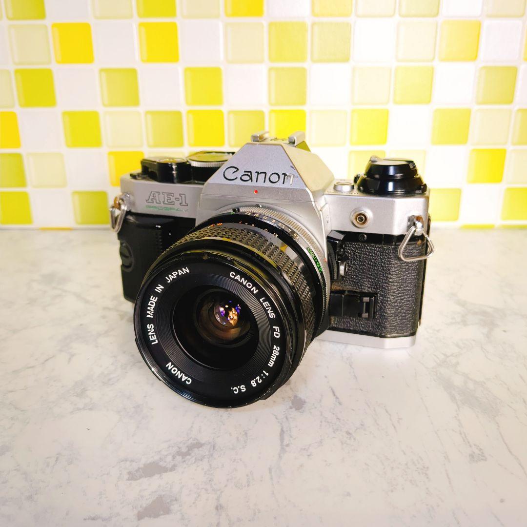 完動品★ Canon AE-1 Program 一眼レフ フィルムカメラ