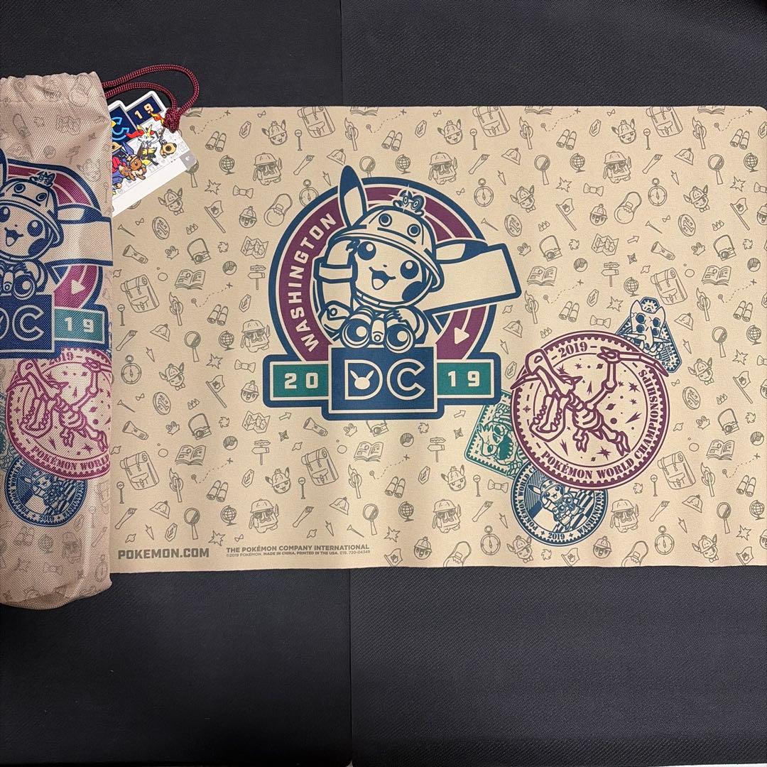 ポケモンカード WCS2019 ワシントン プレイマット 世界大会