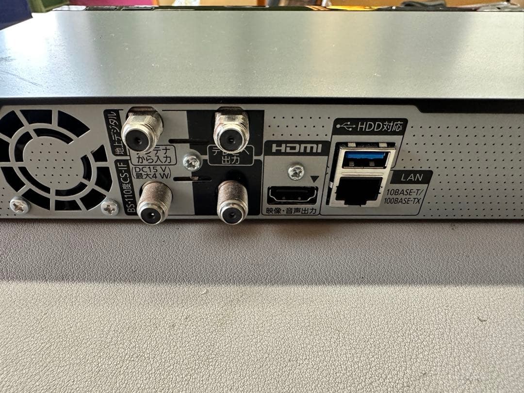 パナソニック ブルーレイディスクレコーダー DMR-BRW560 リモコンなし