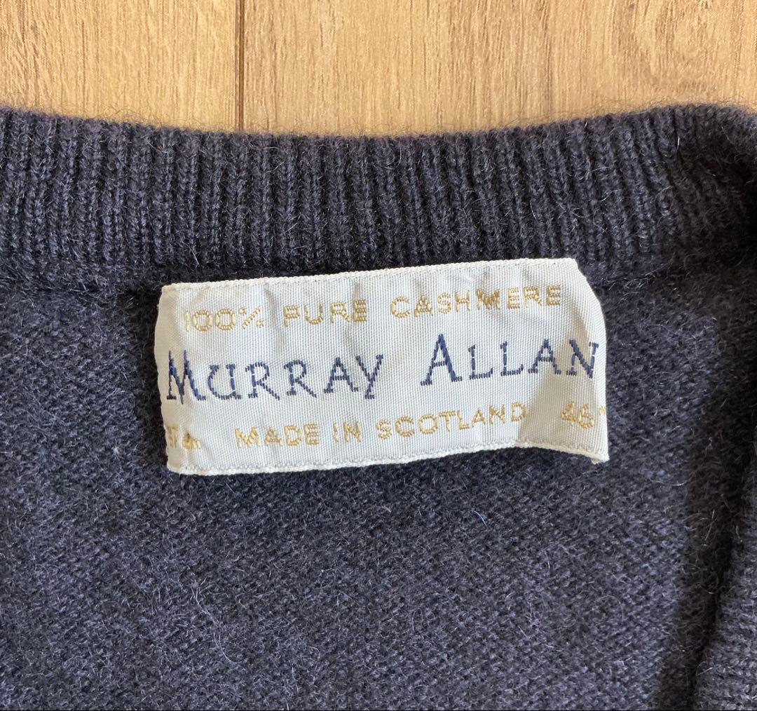 最高級✨MURRAY ALLAN カシミア100% スコットランド製 紺