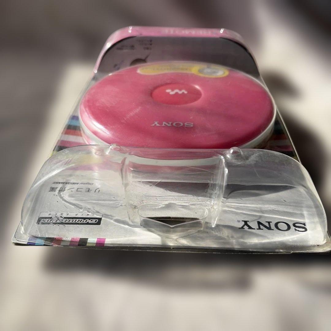 SONY CDウォークマンD-EJ002 ピンク リモコン付　新品未使用未開封