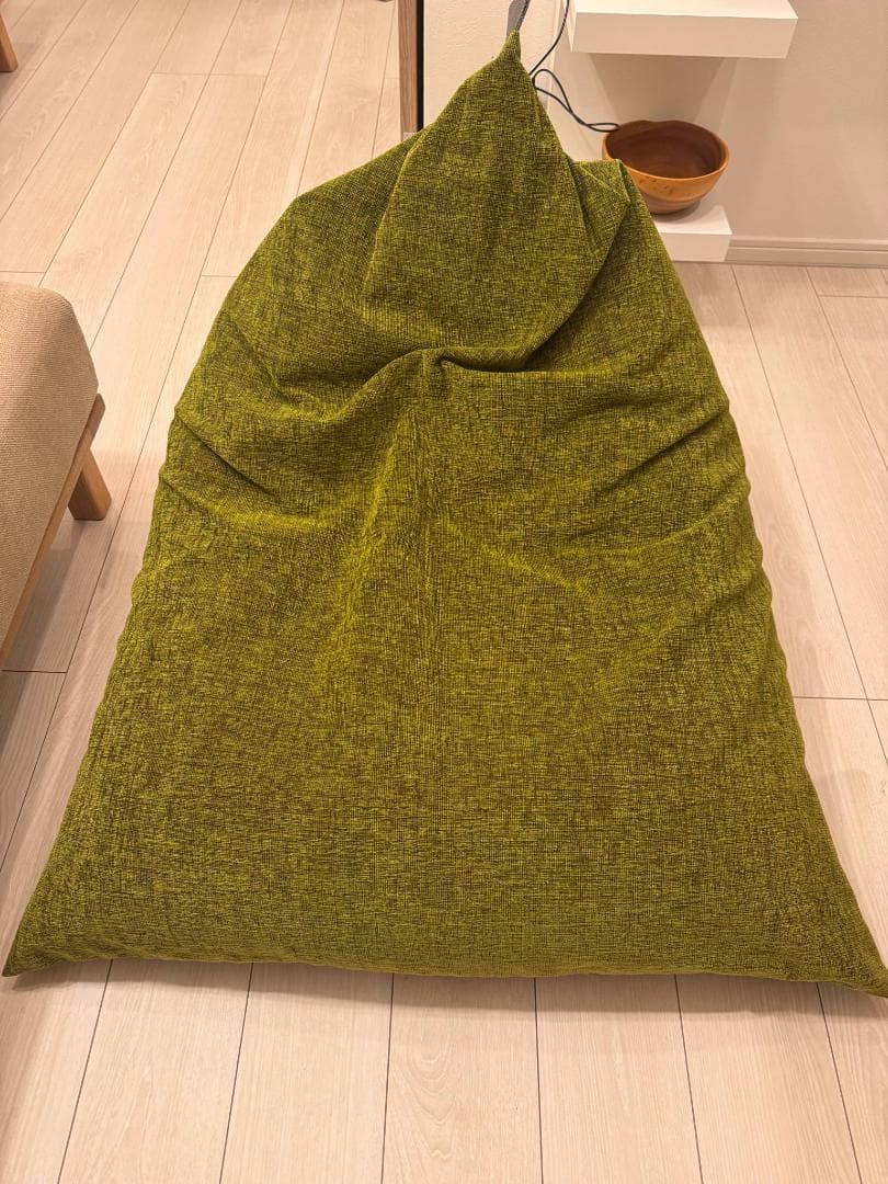 【ほぼ未使用】テトラグランデ ビーズクッション KOKE ビッグ 大東寝具