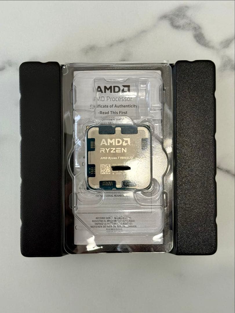 AMD Ryzen7 9800X3D BOX国内正規代理店購入品