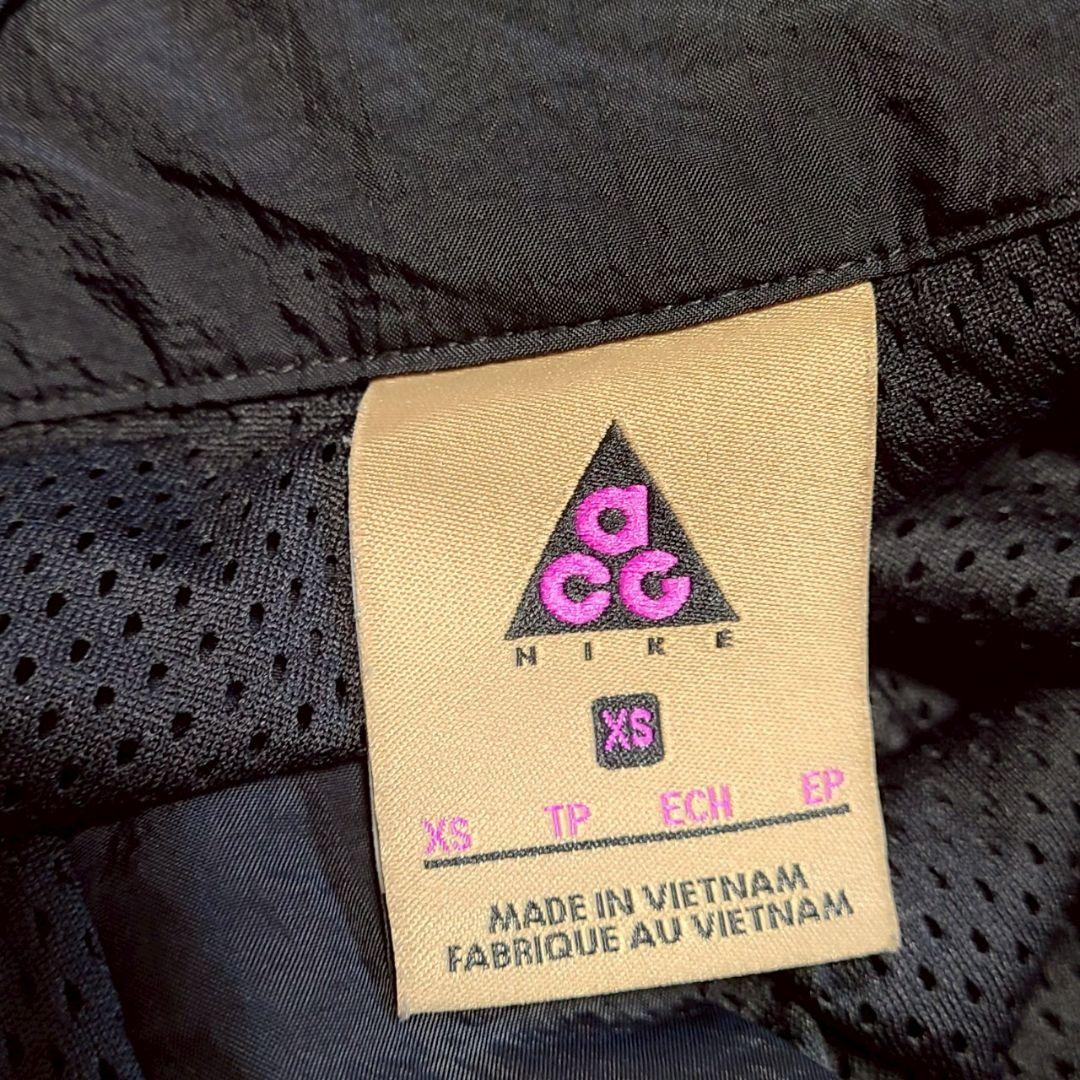 ナイキ NIKE ACG オーバーオール サロペットパンツ ナイロン XS 黒