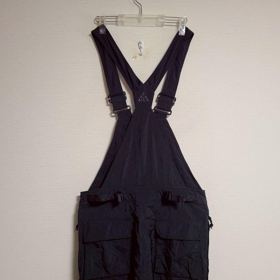 ナイキ NIKE ACG オーバーオール サロペットパンツ ナイロン XS 黒