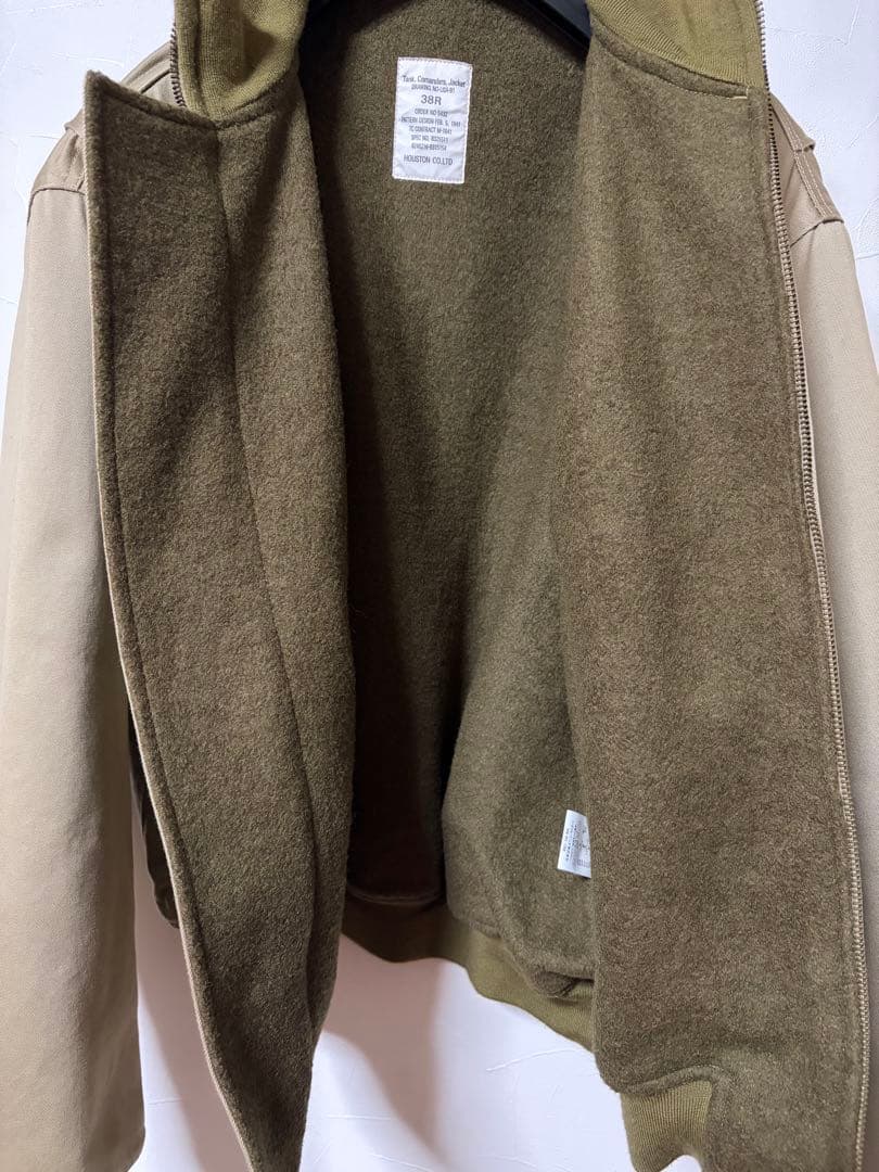 ともさん専用　HOUSTON ヒューストン タンカースジャケット　38R