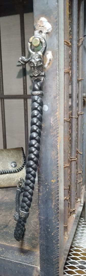 鉄馬　ガボラトリー　Gaboratory ブレイドレザーウォレットチェーン