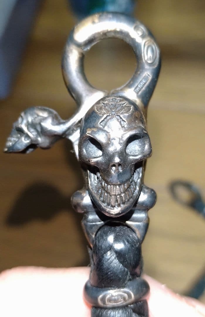 鉄馬　ガボラトリー　Gaboratory ブレイドレザーウォレットチェーン