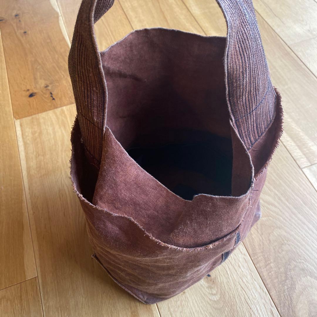 yurukuru 柿渋染め　バック　ブラウン