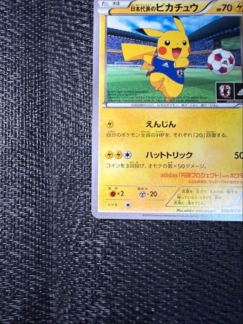 ショート経験者　日本代表のピカチュウ