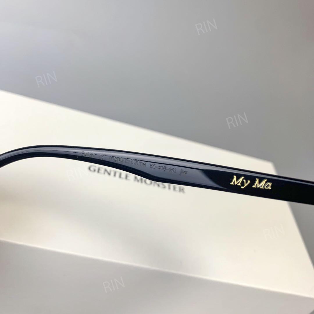 GENTLE MONSTER MY MA ブラック サングラス