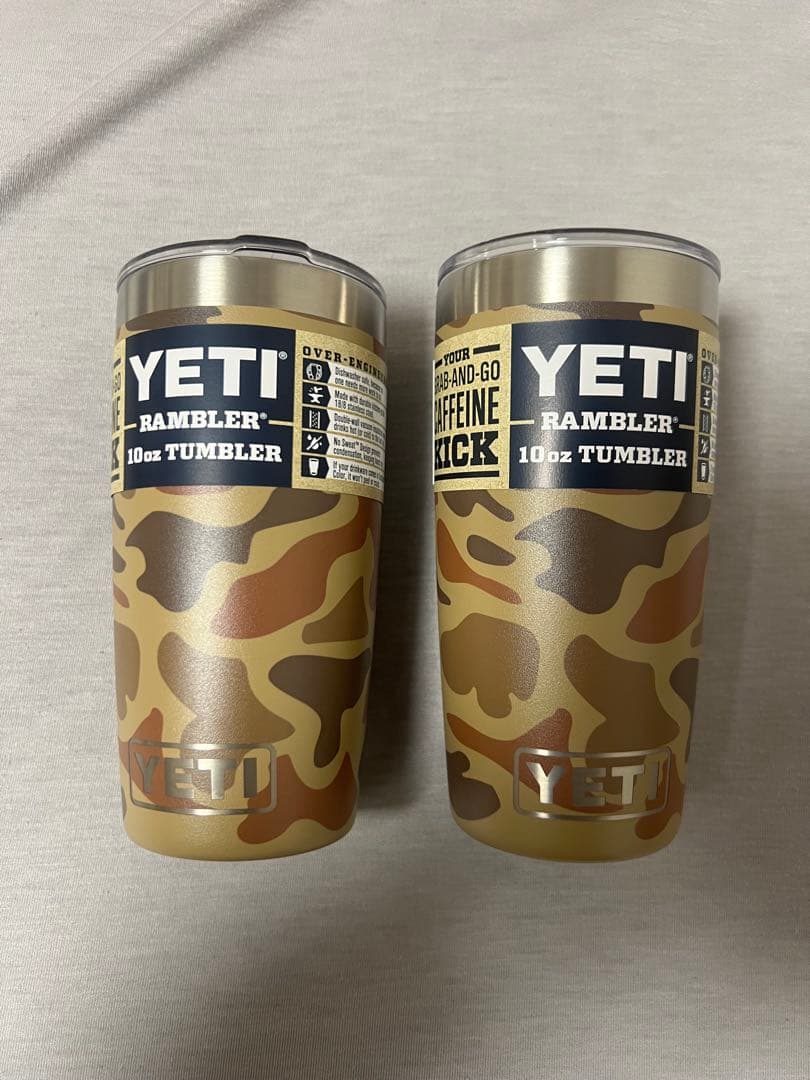 2個セット新品未使用 YETIイエティー カモフラージュ10oz RAMBLER