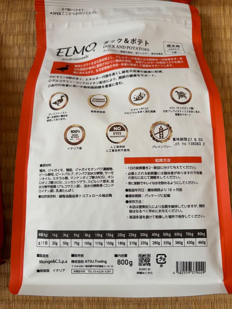 ELMO ダック&ポテト