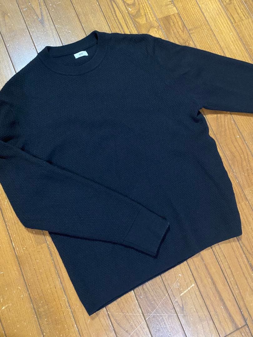 試着のみ　クリーニング済みRHC ニットセーター　ブラック　 L 近年モデル