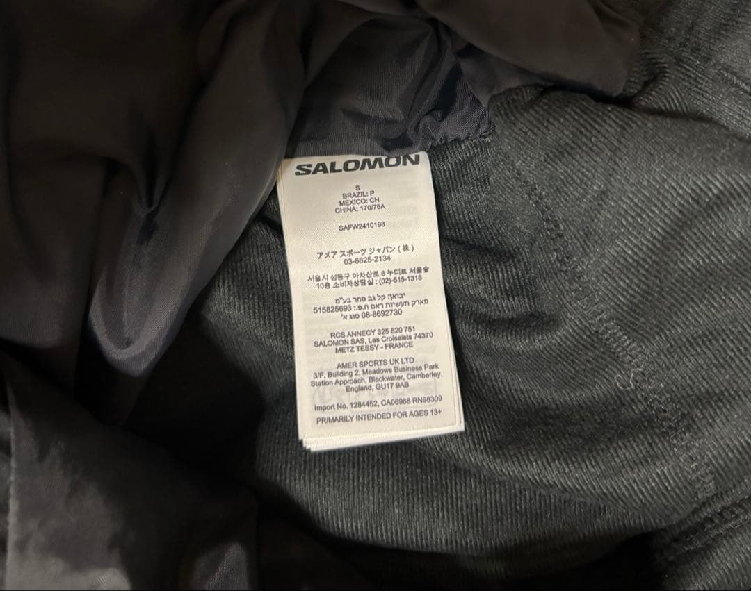 サロモン　スキーウェア・スキーパンツ