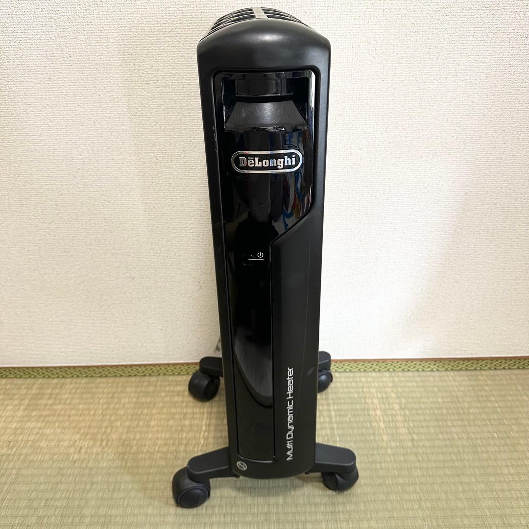 【美品】デロンギ　MDH09-BK オイルヒーター 900W リモコン付き