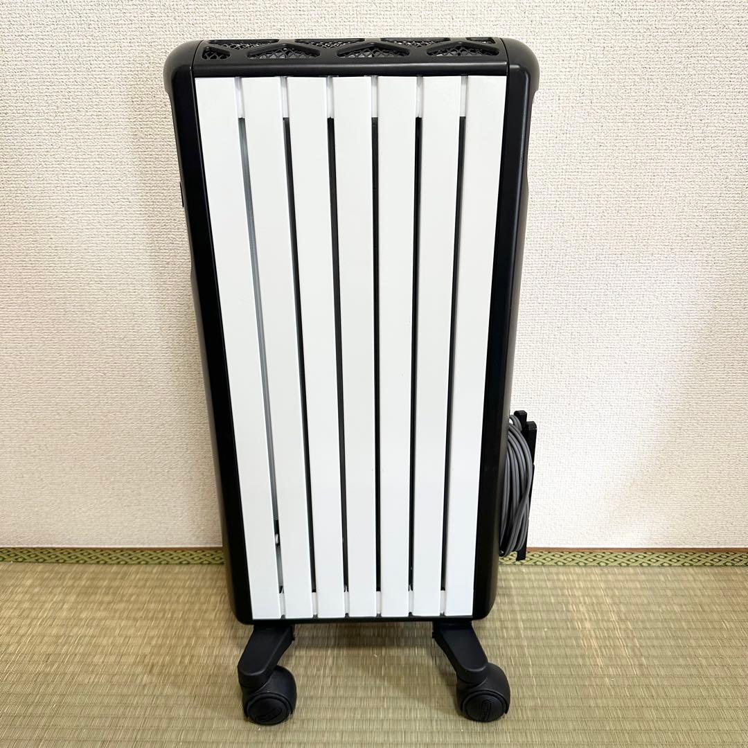 【美品】デロンギ　MDH09-BK オイルヒーター 900W リモコン付き