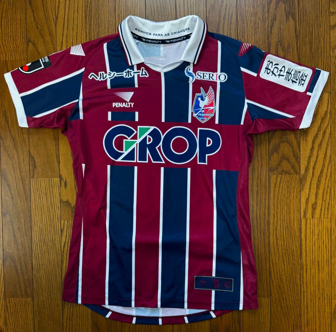 ファジアーノ岡山2025オーセンティックユニフォーム(FP3rd)